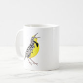 Westerne Meadowlark Koffiemok (Voorkant links)