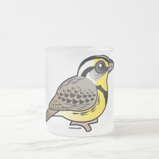 Westerne Meadowlark Matglas Koffiemok (Center)