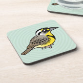 Westerne Meadowlark Onderzetter (Linkerzijde)