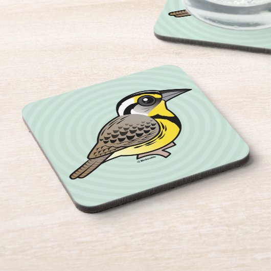 Westerne Meadowlark Onderzetter (Linkerzijde)