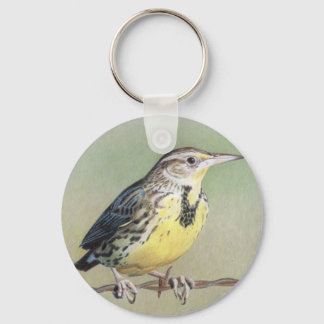 Westerne Meadowlark Sleutelhanger
