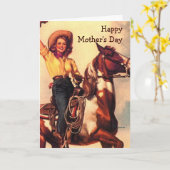 Westerne moeder kaart (Gele Bloem)