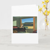 Westerne Motel - Edward Hopper Kaart (Gele Bloem)