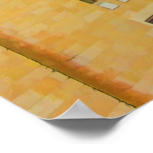 Westerne muur in het Poster Jeruzalem (Muur van de (Hoek)