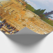 Westerne muur in Jeruzalem (Muur van Sorrow) Cadeaupapier (Hoek)