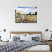 Westerne Muur in Jeruzalem (Muur van Verdriet) Can Canvas Afdruk (Insitu (Slaapkamer))