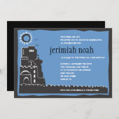 Westerne muur Israel Bar Bat Mitzvah Uitnodiging (Voorkant / Achterkant)