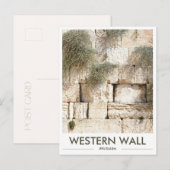 Westerne muur Jeruzalem Foto Briefkaart (Voorkant / Achterkant)