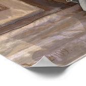 Westerne muur Jeruzalem Israël Verf voor vrouwen g Poster (Hoek)