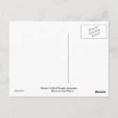 Westerne muur, Jeruzalem-postkaart Briefkaart (Achterkant)