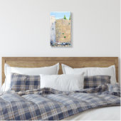 Westerne Muur KOTEL Jeruzalem Oude Stad Israel Canvas Afdruk (Insitu (Slaapkamer))