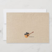 Westerne muziek kaart (Achterkant)