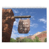 Westerne nationale parken kalender (Hoes)
