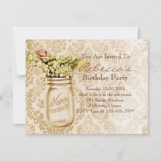 westerne natuurbloem kaart (Achterkant)