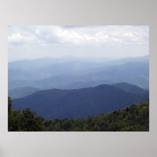 Westerne NC-bergen 3 Poster (Voorkant)