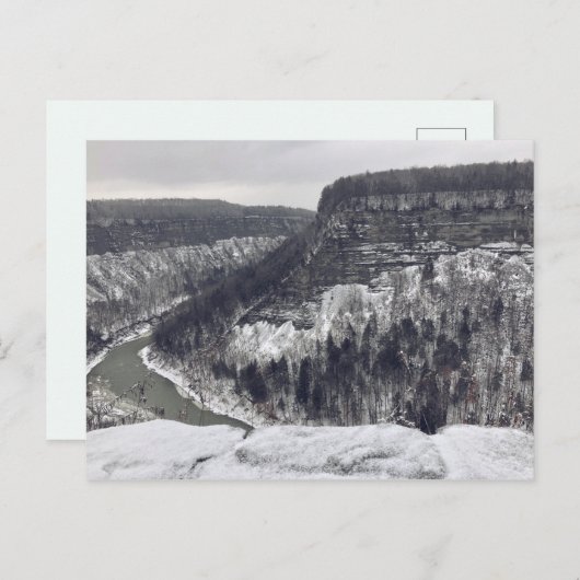 Westerne New York Post Kaart (Voorkant / Achterkant)