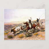 Westerne nostalgie briefkaart (Voorkant)