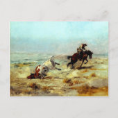 Westerne nostalgie briefkaart (Voorkant)