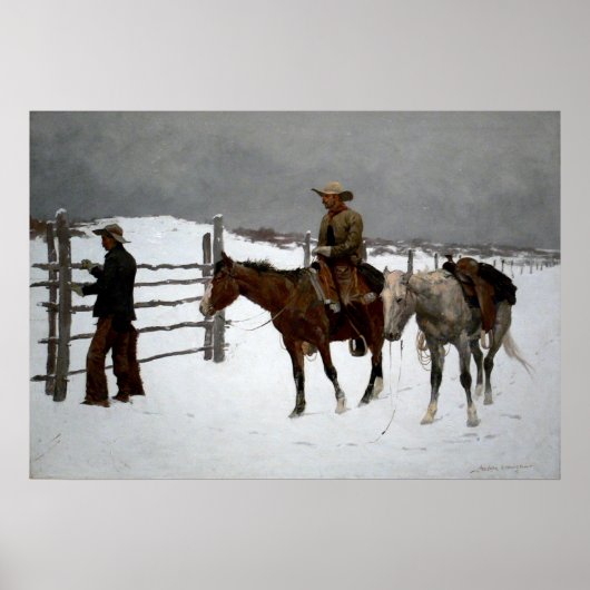 Westerne nostalgie poster (Voorkant)