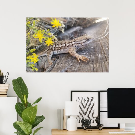 Westerne omheining poster (Thuiskantoor)