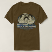 Westerne omwisseling van vrachtwagens t-shirt (Design voorkant)