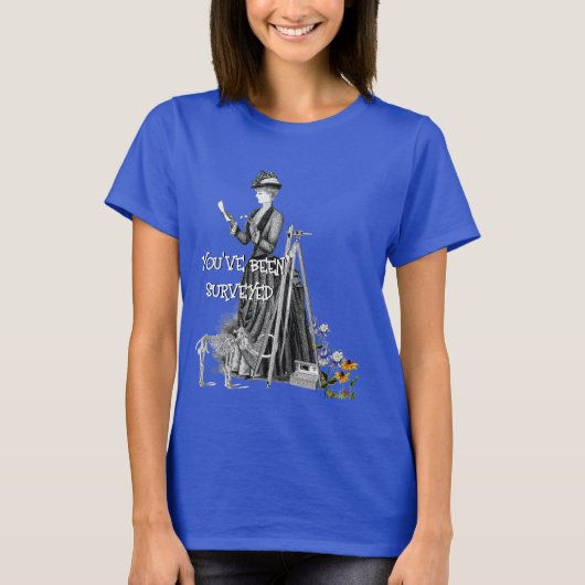 Westerne  ONDERZOEK VAN VROUWENLAND T-Shi T-shirt (Voorkant)