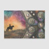 Westerne ontkoppeling van conchos tissuepapier (Voorkant)