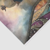 Westerne ontkoppeling van rijders tissuepapier (Detail)