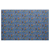 Westerne ontwerpstructuur voor Rodeo Cowmememeisje Stof (Fat Quarter)