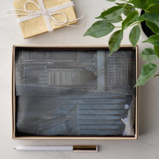 Westerne oude tijd tissuepapier (Geschenk)