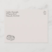 Westerne Paard Rustiek Elegante Country Bacheloret Uitnodiging Briefkaart (Achterkant)