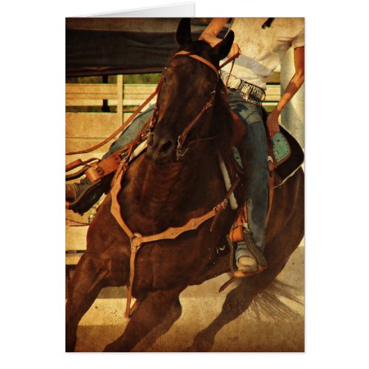 Westerne paarden draaien (Voorkant)