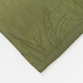 Westerne paarden met vrije rugleuning fleece deken (Hoek)