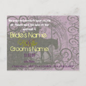 Westerne paarden met wervelingen Sla de Briefkaart (Achterkant)