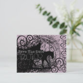 Westerne paarden met wervelingen Sla de Briefkaart (Staand voorkant)