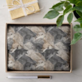 Westerne paarden tissuepapier (Geschenk)