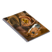 Westerne paardenbloemen Pet Lasso Notitieboek (Rechterzijde)