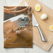 Westerne paardenbloemen Pet Lasso Theedoek (Quarter Fold)