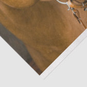 Westerne paardenbloemen Pet Lasso  Tissuepapier (Detail)