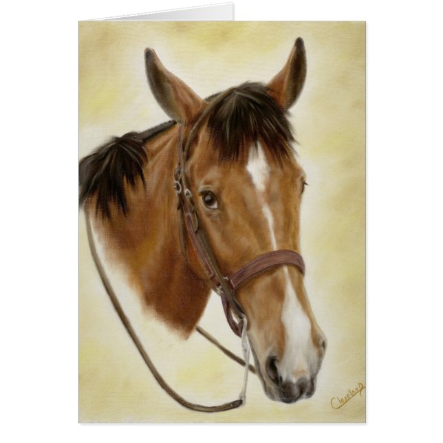 Westerne paardenkaart (Voorkant)