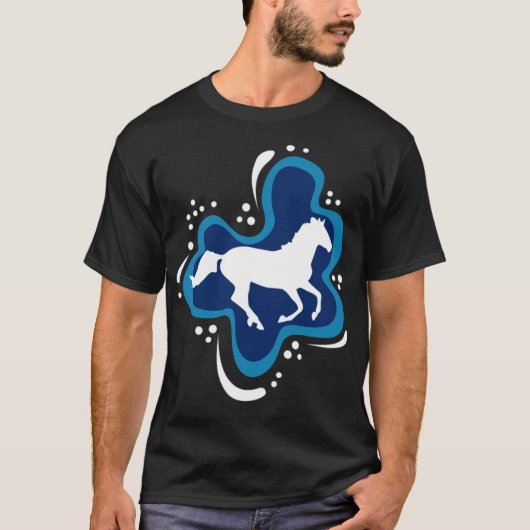 westerne paardenpekel t-shirt (Voorkant)