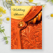 Westerne paardenzadels voor de bruiloft