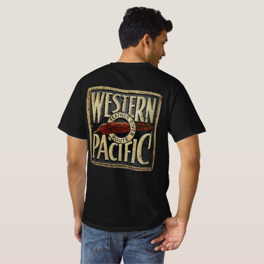 Westerne Pacific Route T-Shirt (Achterkant volledig)