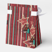 Westerne Partij Favor Box Rodeo Cowgirl Bedankdoosjes (Achterkant)