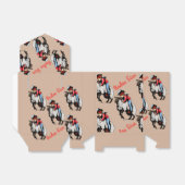 Westerne Partij Favor Box Rodeo Mutton Busting Bedankdoosjes (Uitgevouwen)