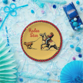 Westerne partij kalf touwpapier Borden Papieren Bordje (Feest)