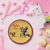 Westerne partij kalf touwpapier Borden Papieren Bordje (Feest)