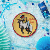 Westerne partij Mutton Busting Paper Borden Papieren Bordje (Feest)