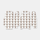 Westerne partijgunst of giftdoos Texas Longhorn Bedankdoosjes (Uitgevouwen)
