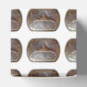 Westerne partijgunst of giftdoos Texas Longhorn Bedankdoosjes (Bovenkant)